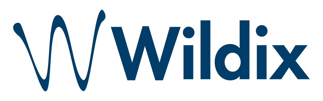 Logo Wildix blu 100-55-10-48.fw